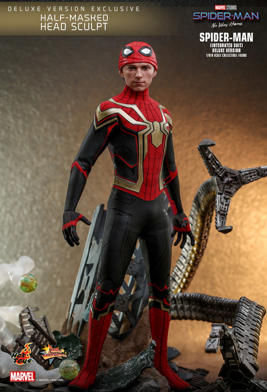 Hot Toys MMS624 Spider-Man: No Way Home Spider-Man (Integrated Suit)  (Deluxe Ver.) – Marvelous Toys