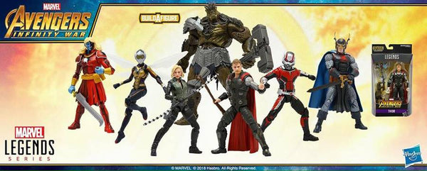 Marvel Legends Avengers: Infinity War Series 2 Black Dwarf BAF (8-pack