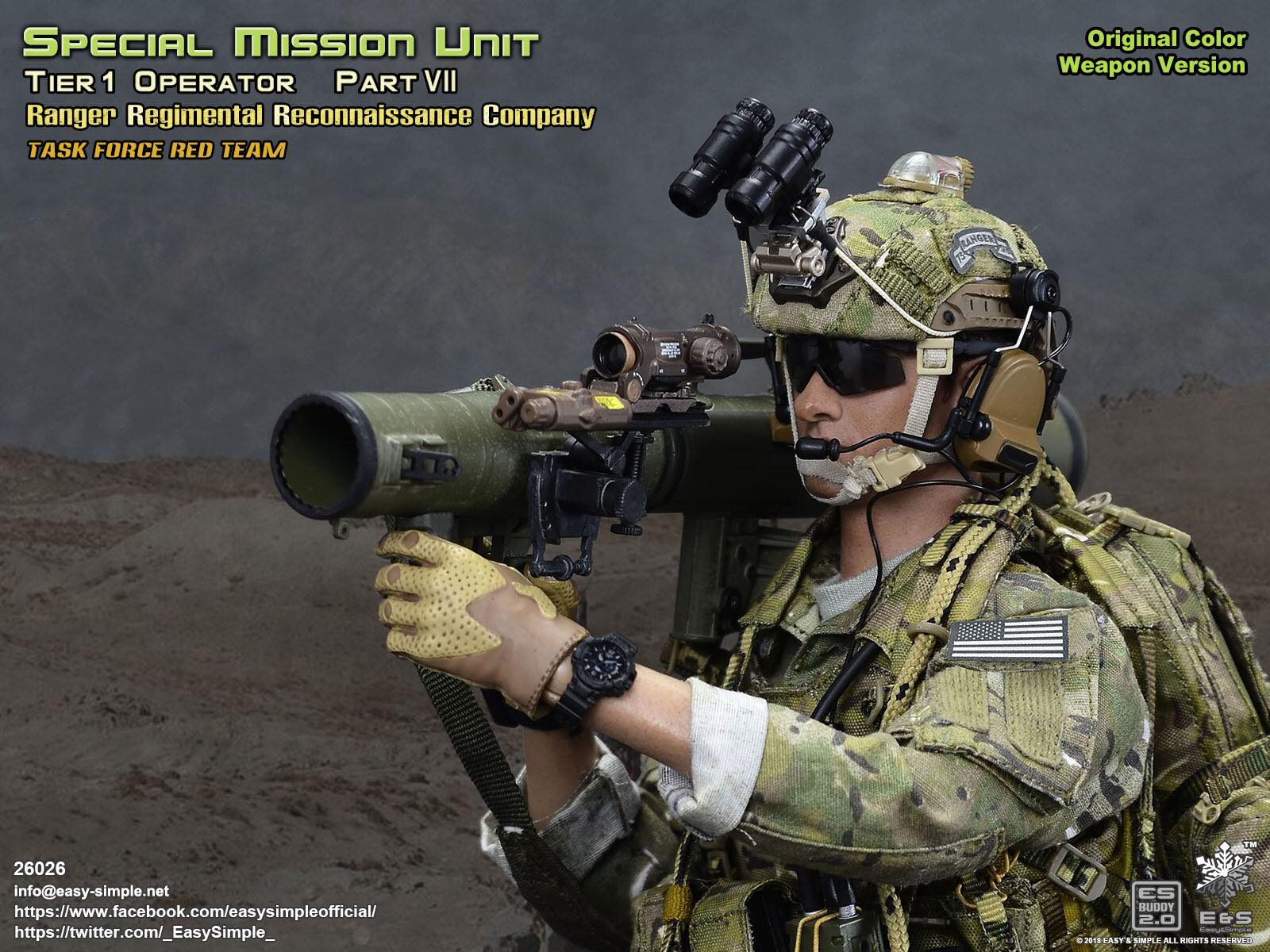 Easy & Simple 26026 Special Mission Unit Tier-1 Part VII Ranger