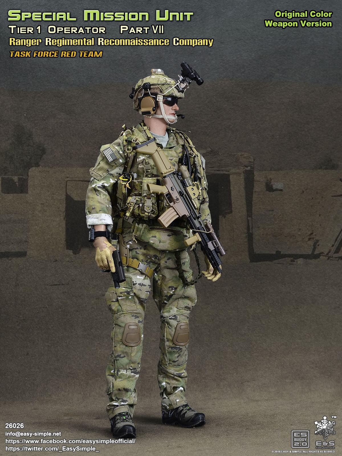 Easy & Simple 26026 Special Mission Unit Tier-1 Part VII Ranger