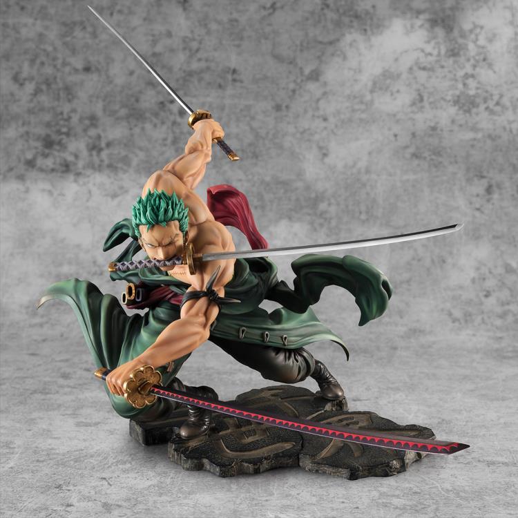 Megahouse One Piece P O P Sa Maximum Roronoa Zoro Sanzen Sekai Marvelous Toys