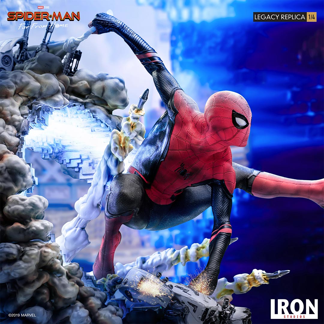 Iron Studios - 1:4 Legacy Replica - Spider-Man: Far From Home - Spider-Man