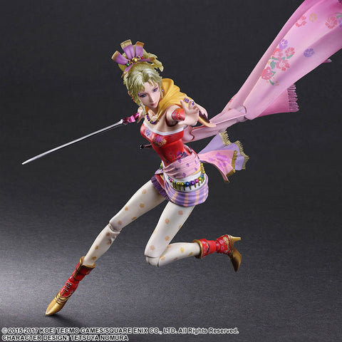 dissidia final fantasy play arts kai lightning