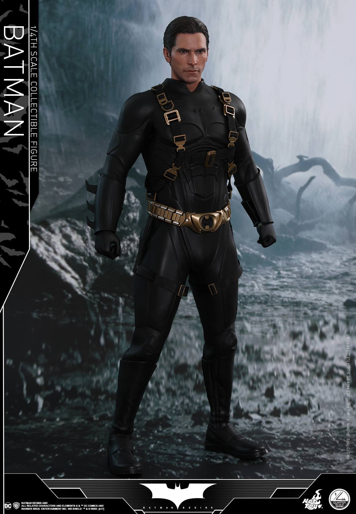 Hot Toys - QS009 - Batman Begins - Batman (1/4 Scale) – Marvelous Toys