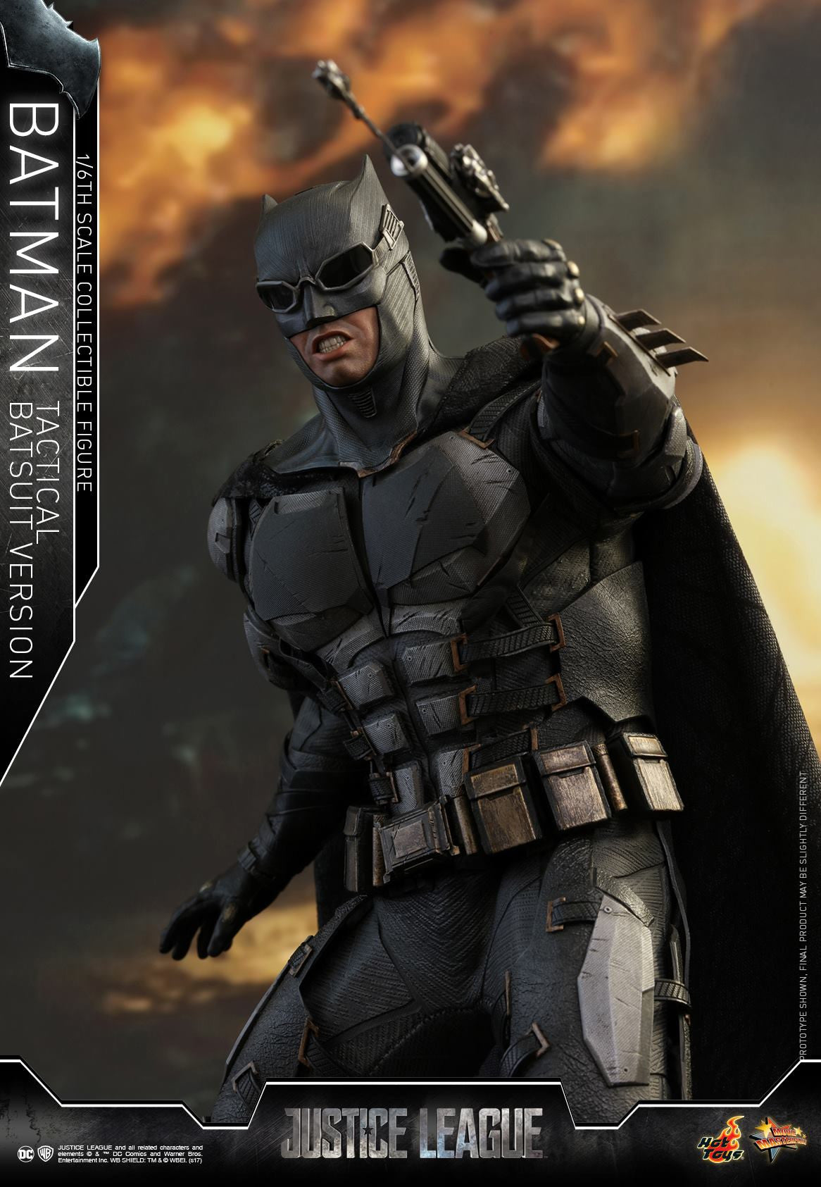 Hot Toys Mms432 Justice League Batman Tactical Batsuit Version Marvelous Toys 