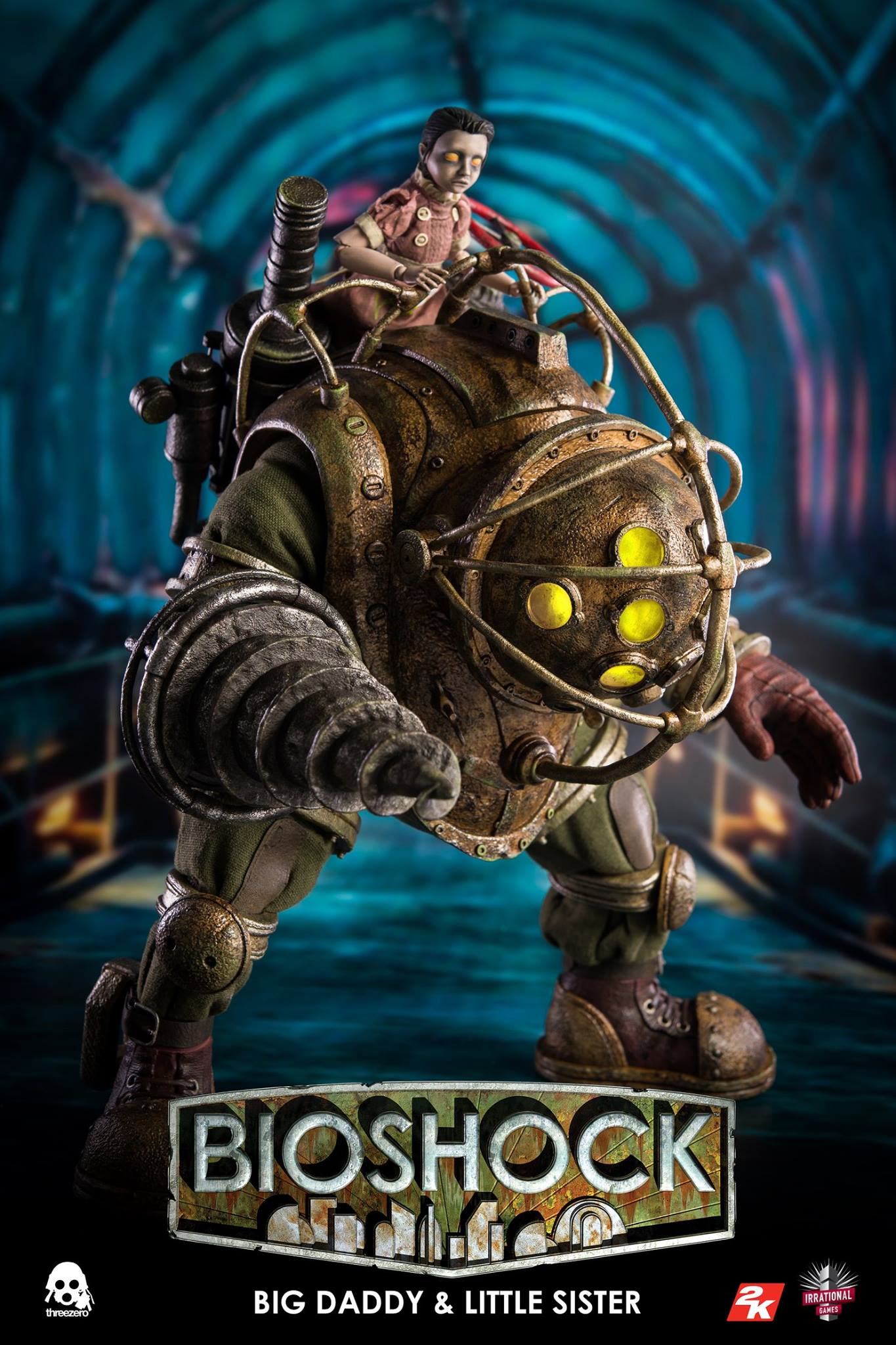 Bioshock daddy. Биошок 2 большой папочка. Биошок 1 большой папочка. Большой папочка биошок фигурка. Биошок Infinite большой папочка.