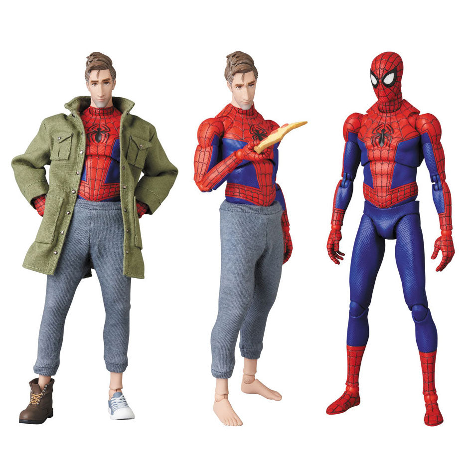 mafex spider man spider verse