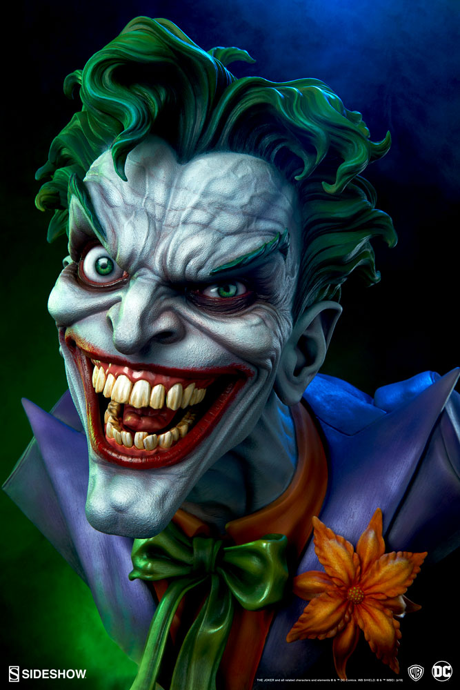 Sideshow Collectibles - Life-Size Bust - DC Comics - The Joker ...