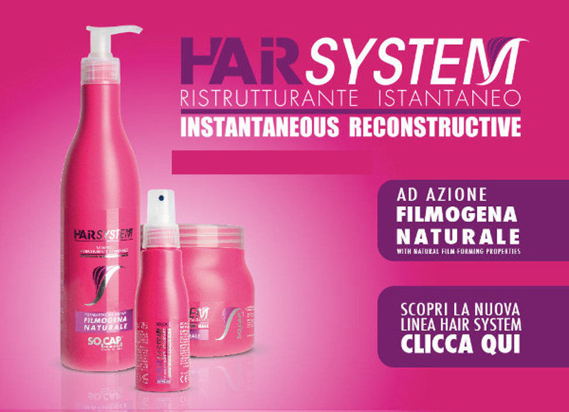 Kit trattamento Ristrutturante Istantaneo capelli SOCAP HAIR SYSTE –  younicestore