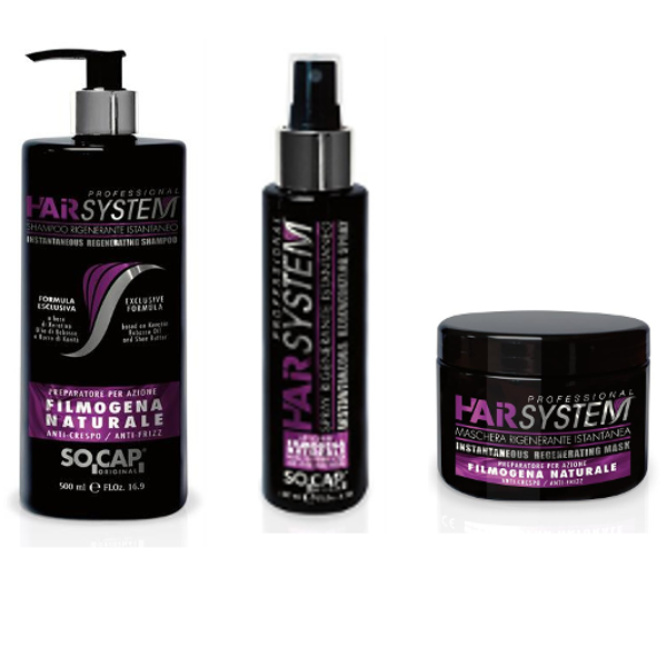 Kit trattamento Ristrutturante Istantaneo capelli SOCAP HAIR SYSTE –  younicestore