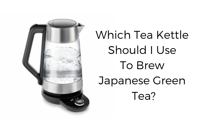 green electric tea kettle