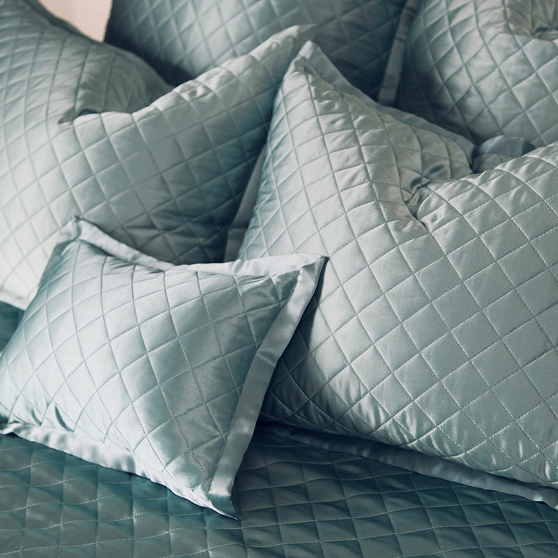 quilted coverlets and shams