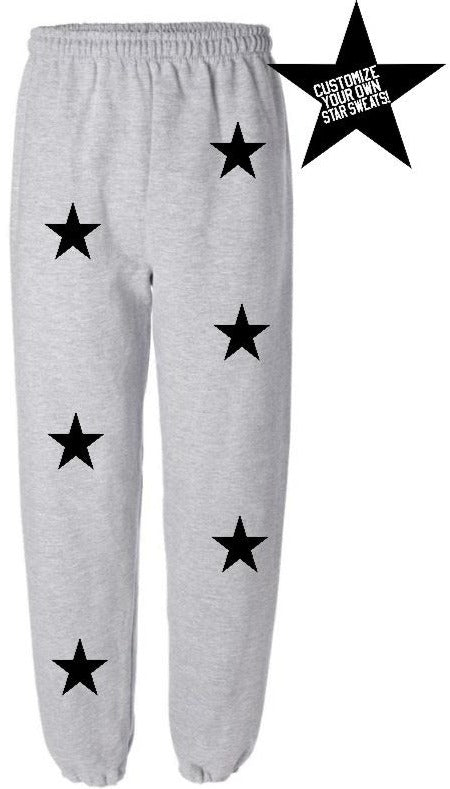 custom grey sweatpants