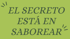 "El secreto está en saborear" lema de Natursnacks