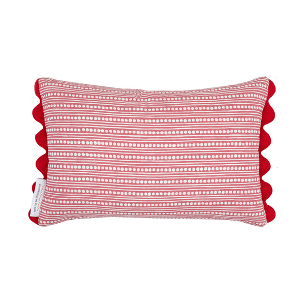 CSAO embroidered cushion wicklewood
