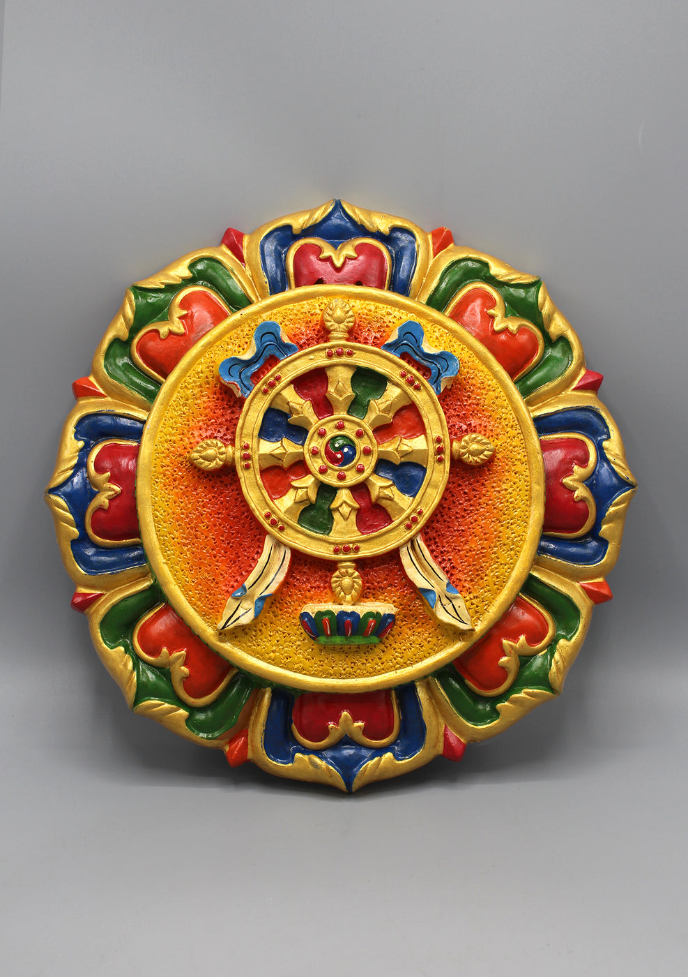 buddhist wheel of life 8 spokes