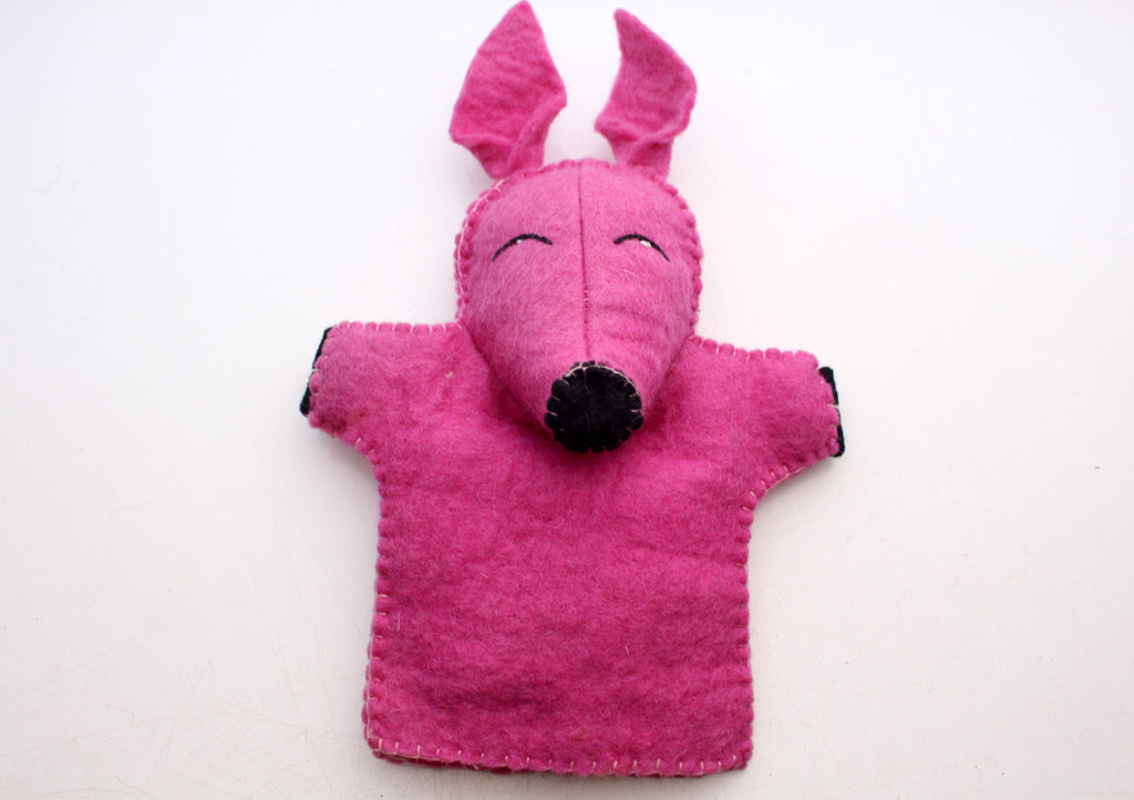 felt hand puppet