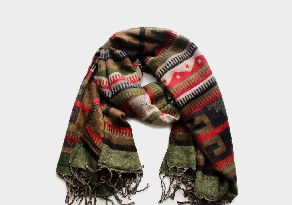 yak wool scarf