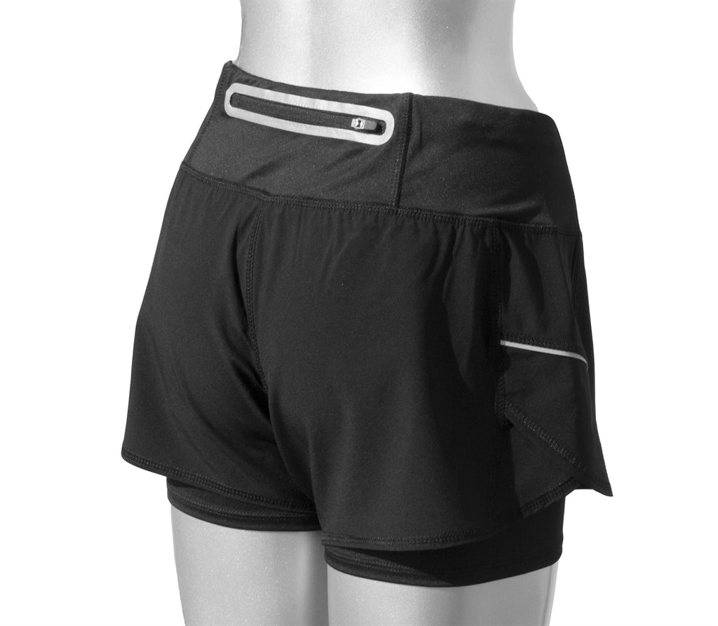 Women's Reflective 2-in-1 Shorts