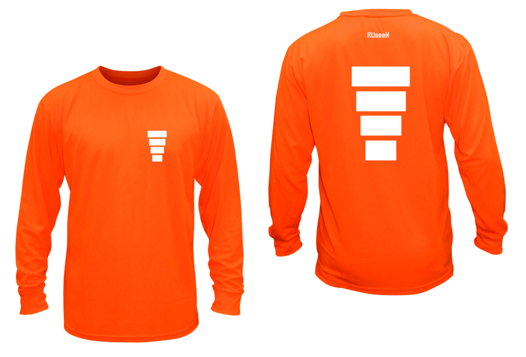 Unisex Reflective Long Sleeve Shirt - Block - High Visibility