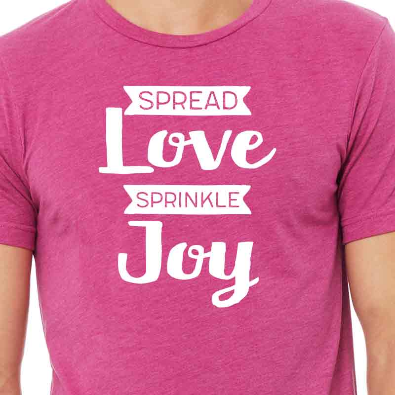 Spread Love Sprinkle Joy Graphic T-shirt
