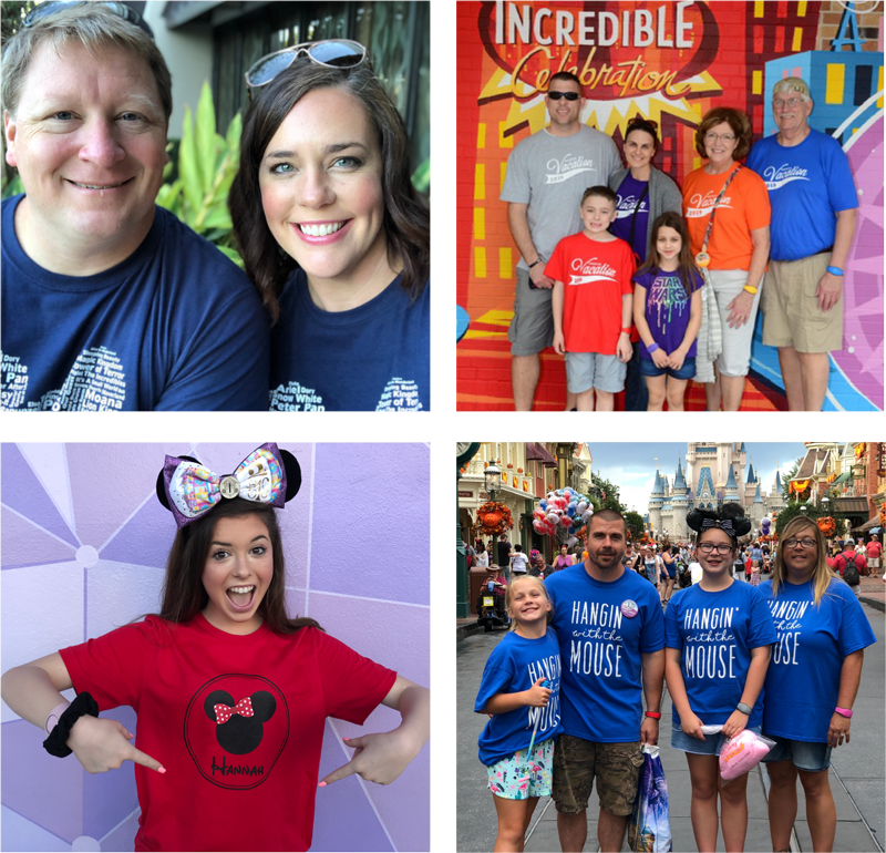 Custom matching Disney Shirts  Personalized matching Disney Shirts –  Celebration Shirts