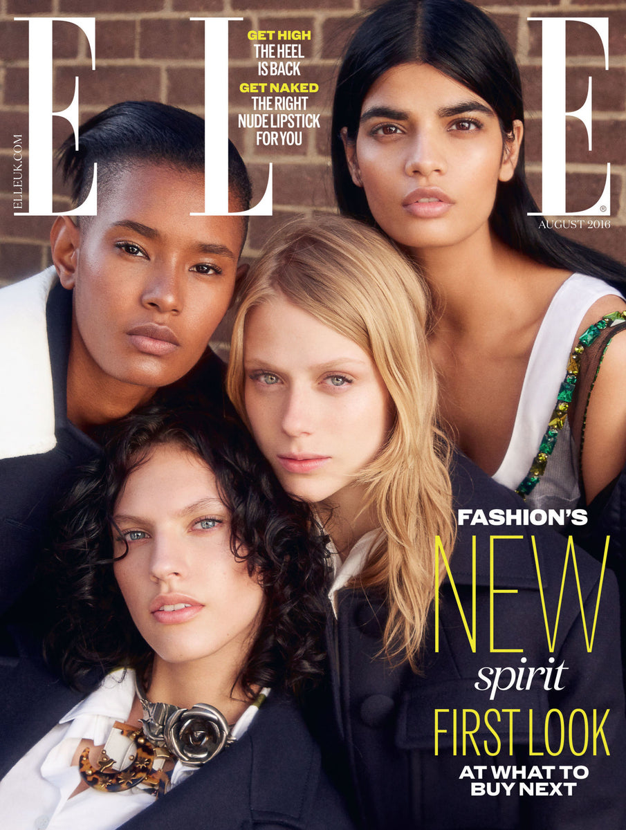 ELLE MAGAZINE AUGUST 2016 – MINZA