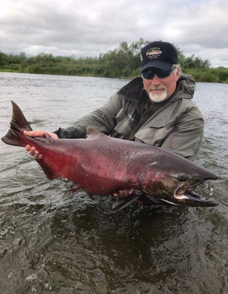 Wayne with a monster King Salmon