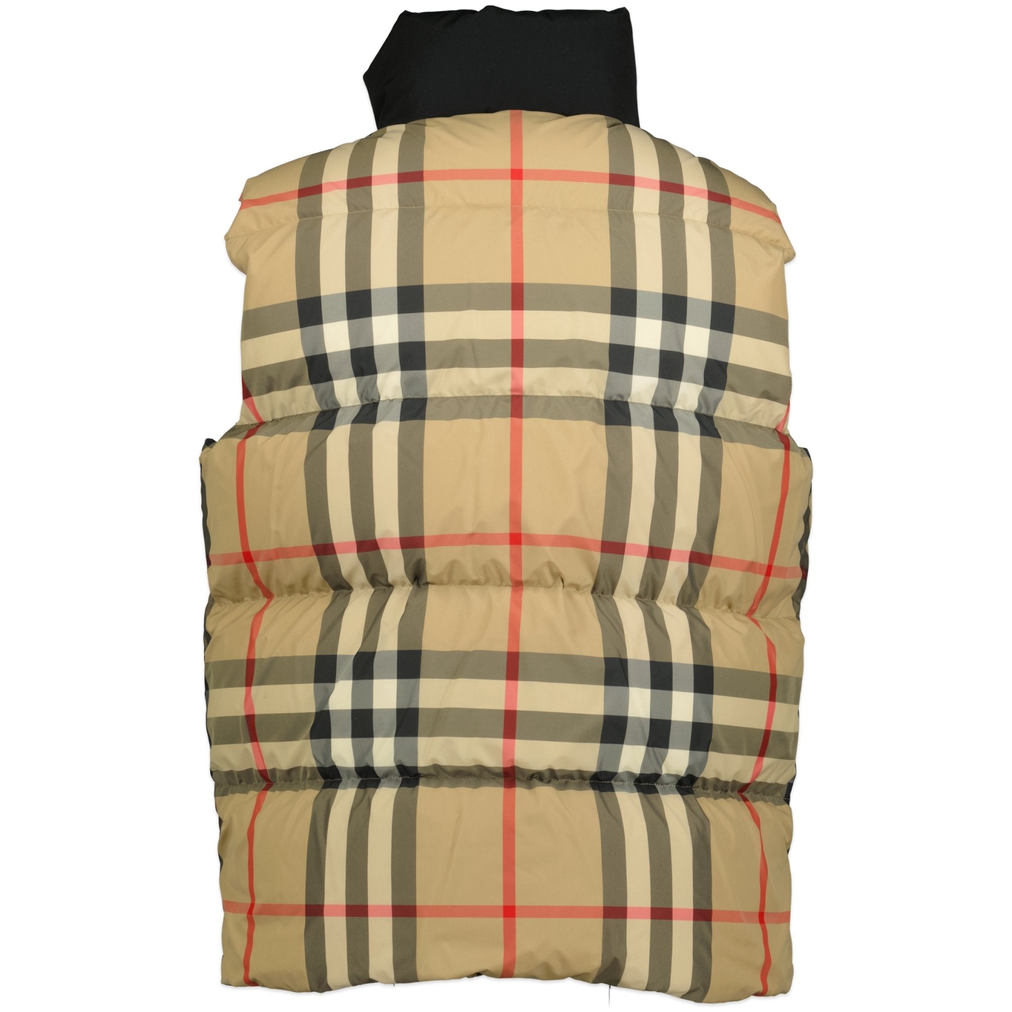 Burberry 'Kenwick' Check Gilet Beige | Boinclo ltd | Outlet Sale