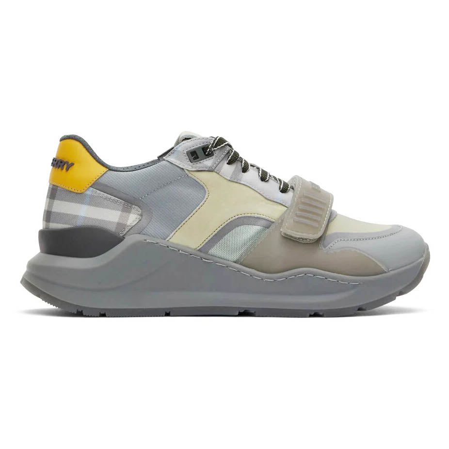 Burberry 'Ramsay' Trainers Grey | Boinclo ltd | Outlet Sale