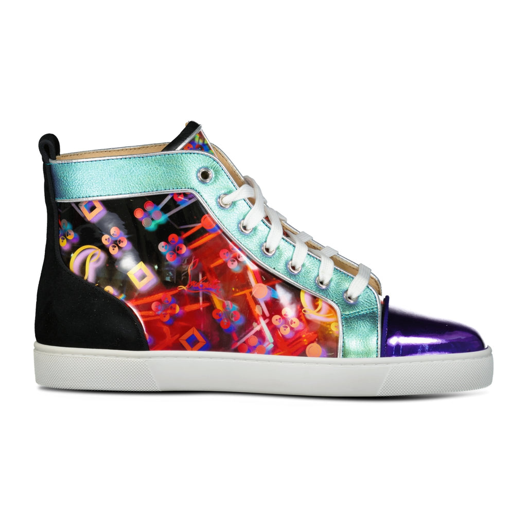 Christian Louboutin 'Disco' Orlato Flat Sneakers Multi-Colour - forsalebyerin
