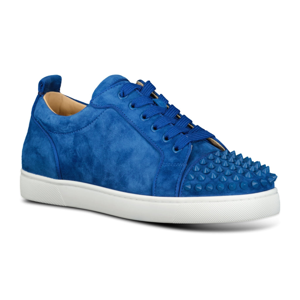 Christian Louboutin 'Junior Spikes' Orlato Sneakers Light Blue - 9