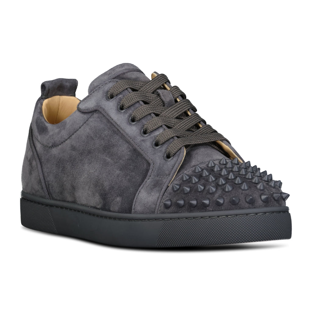 Christian Louboutin 'Junior Spikes' Orlato Sneakers Grey - forsalebyerin