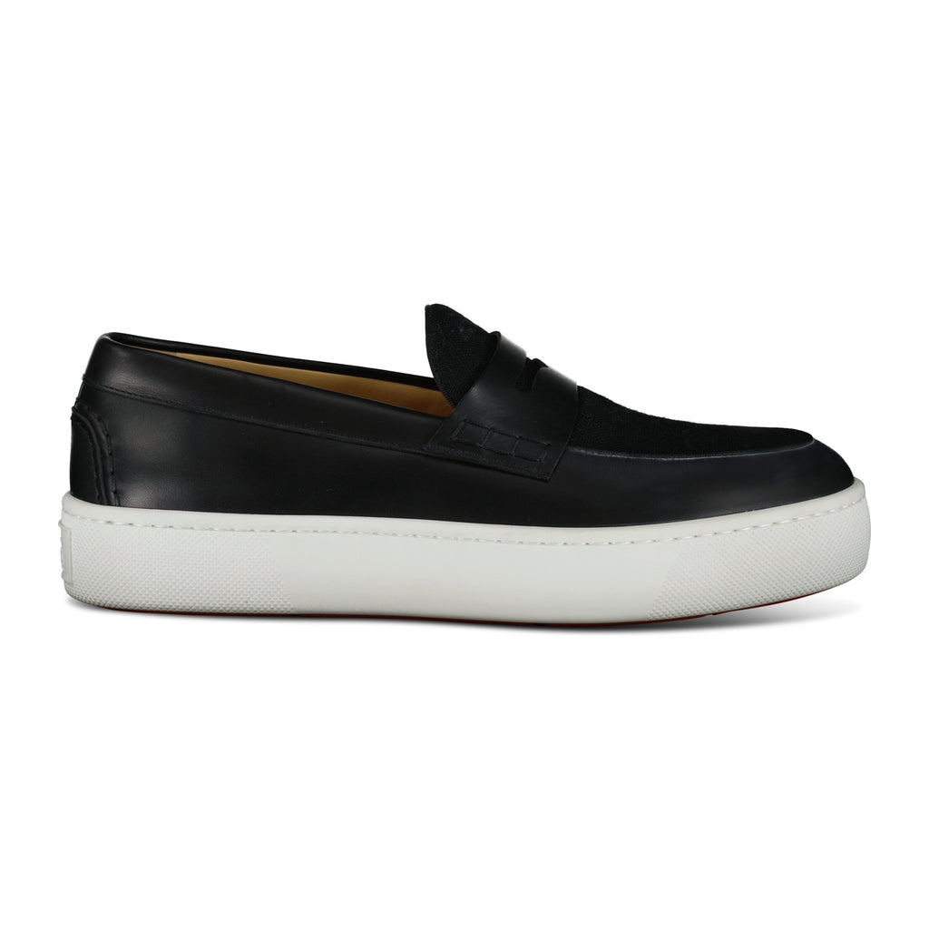 Christian Louboutin Paqueboat Loafers Black - forsalebyerin