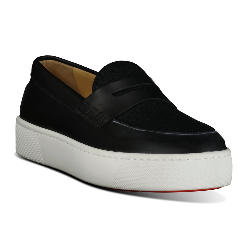 Christian Louboutin Paqueboat Loafers Black - forsalebyerin