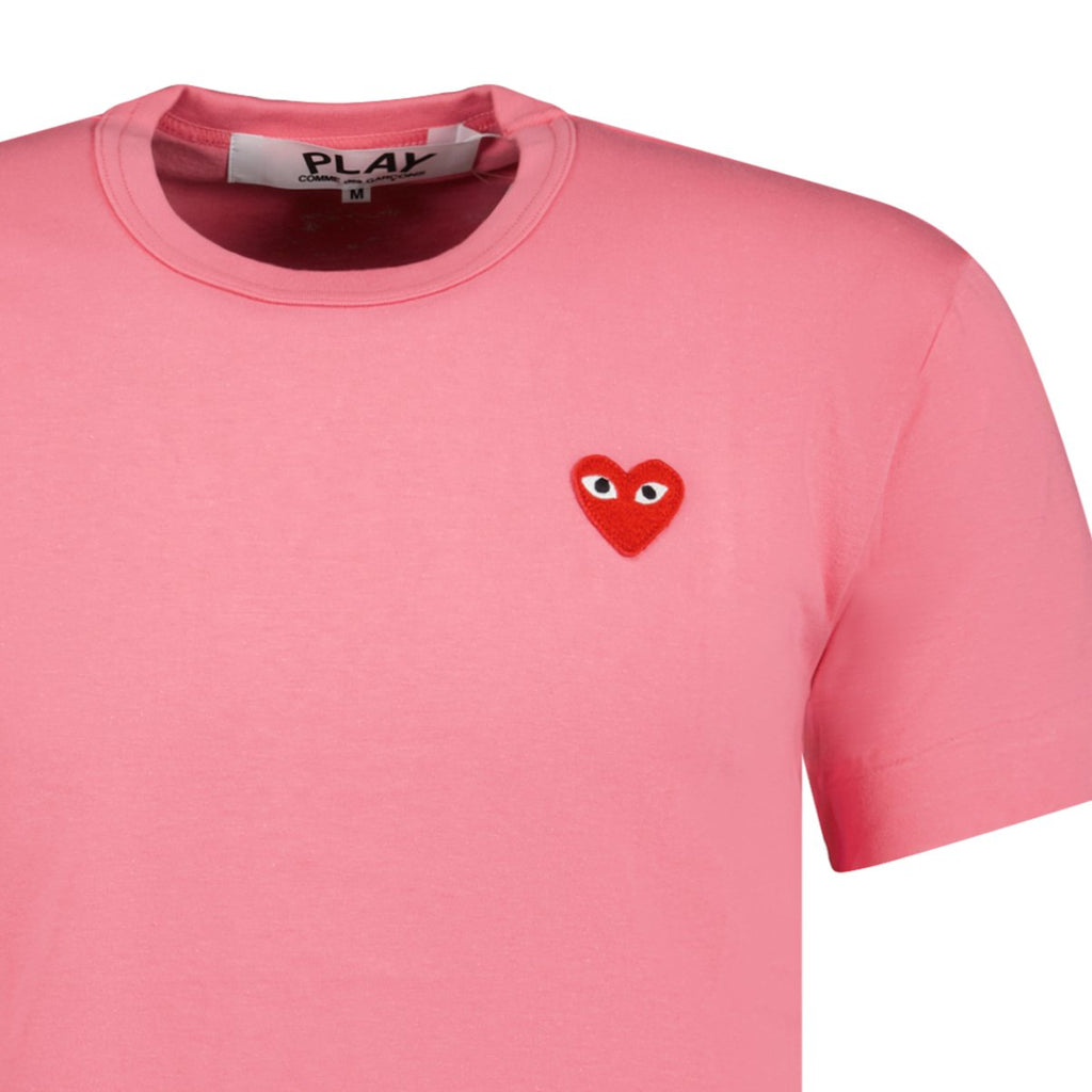 Comme Des Garcons Small Stitch Heart T-Shirt Blue | Boinclo ltd