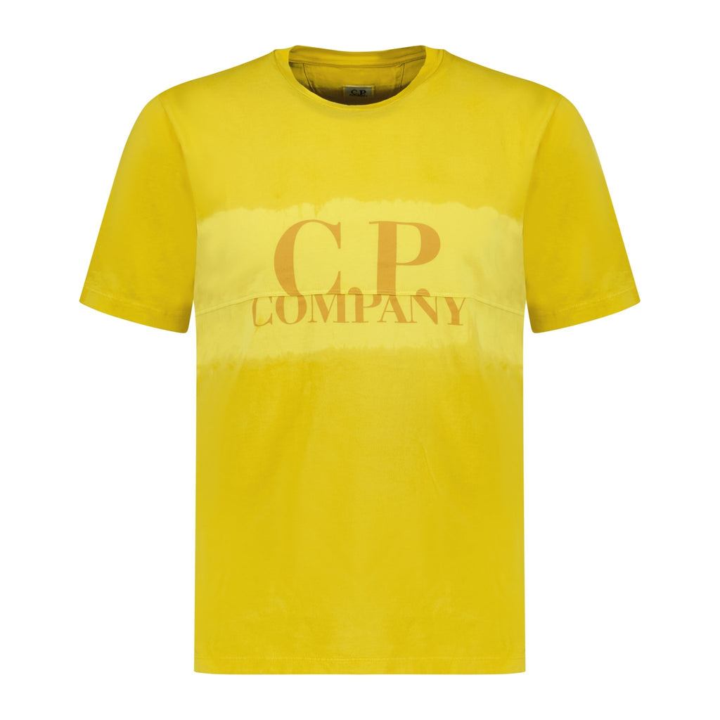 CP Company 24/1 Tie-Dye T-Shirt Yellow - forsalebyerin