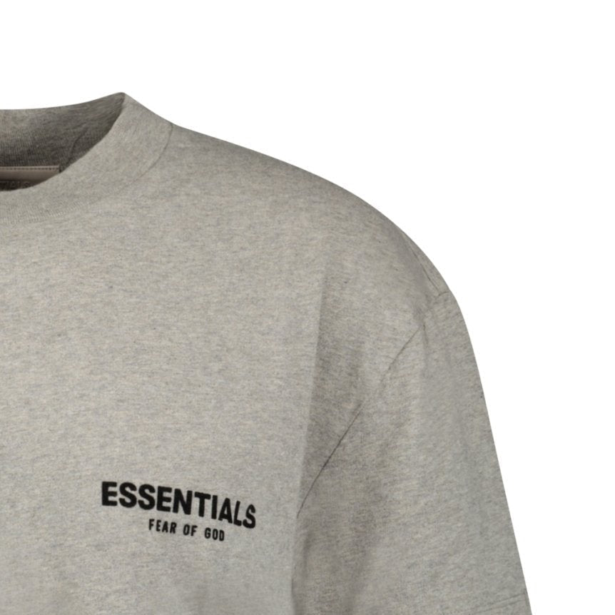 Essentials X Fear of God T-shirt Grey (Dark Heather) - forsalebyerin
