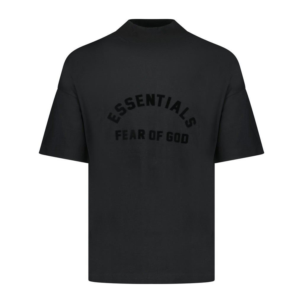 Essentials X Fear of God T-Shirt Jet Black - forsalebyerin