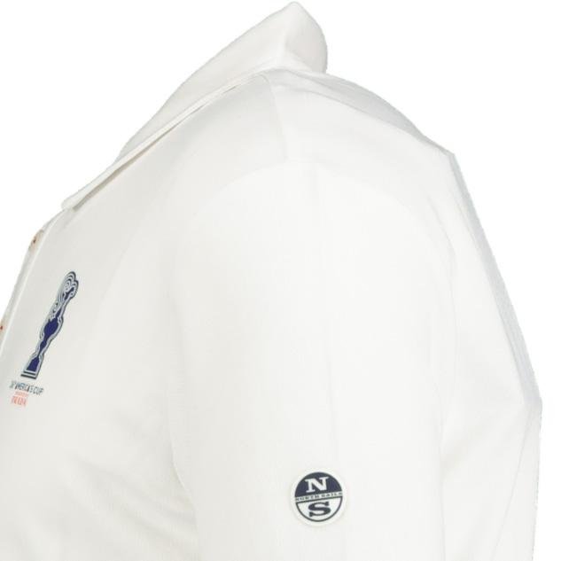 Prada x North Sails Logo Polo T-Shirt White | Boinclo ltd | Outlet Sale
