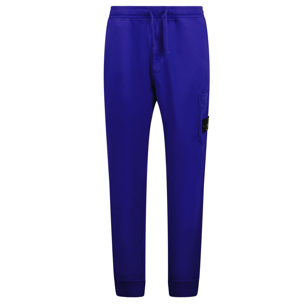 Stone Island Badge Cotton Sweat Pants Royal Blue | Boinclo ltd | Outlet ...