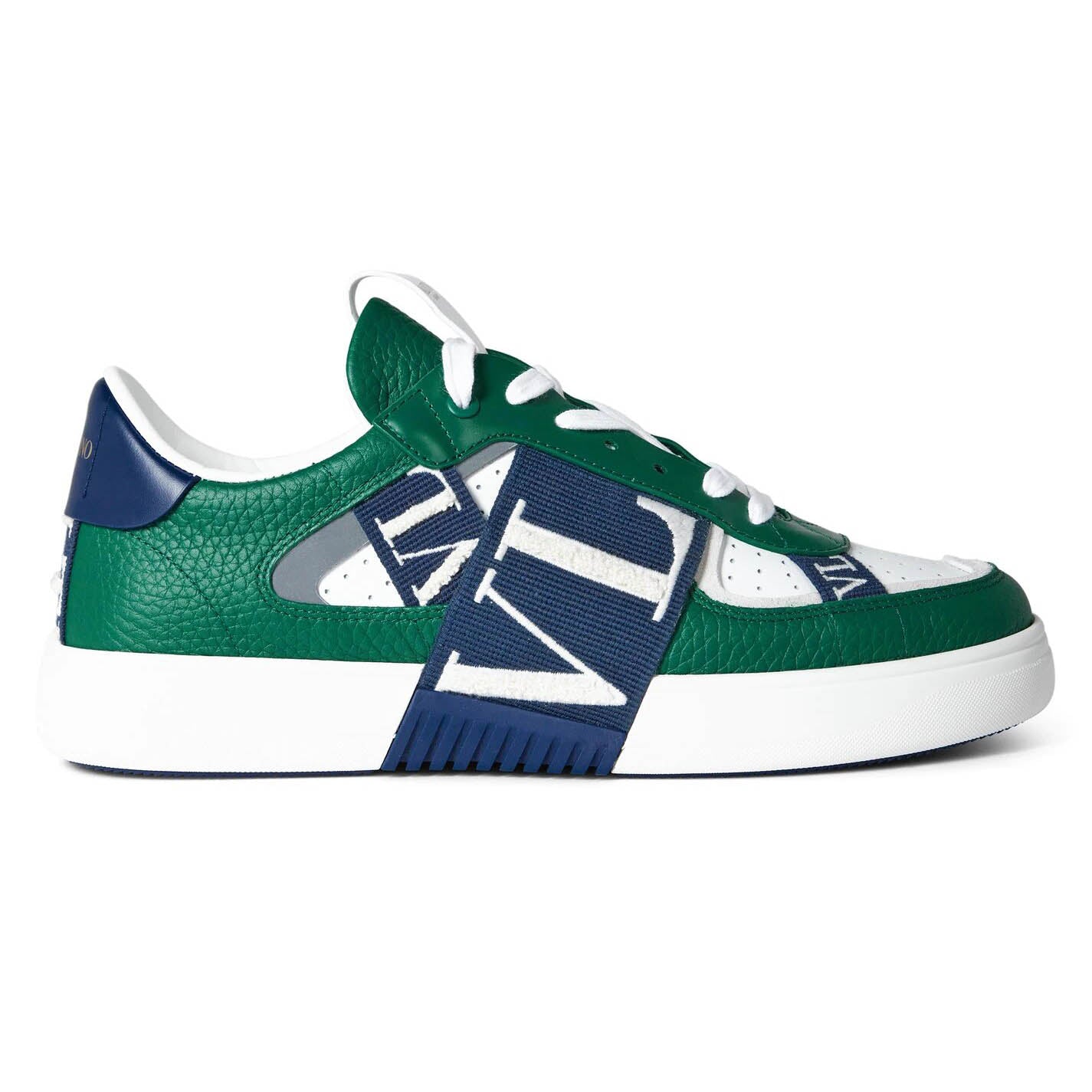 Valentino VLTN Sneaker Bands Green & Blue | Boinclo ltd | Outlet Sale