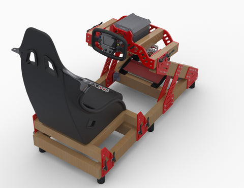 Plans - Super Sport 2x4 Podium - Wood – Open Sim Rigs