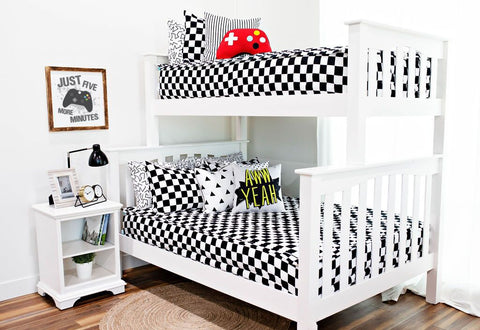 easy bedding for bunk beds