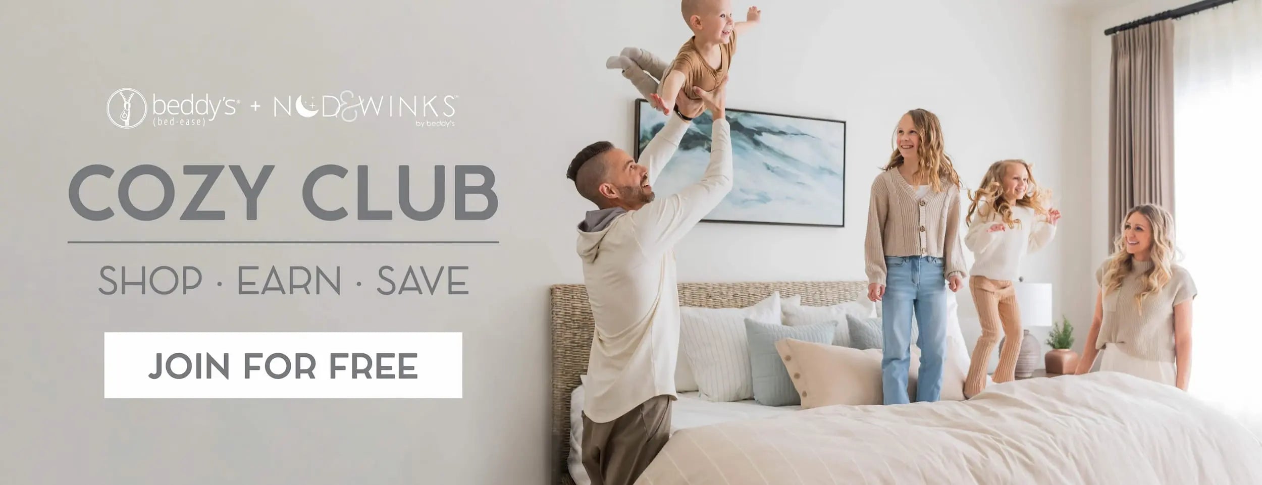 Zipper Bedding Cozy Club Rewards