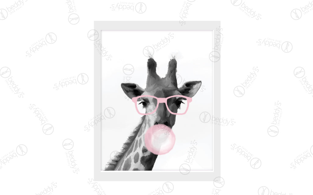 Bubblegum Giraffe Artwork Download