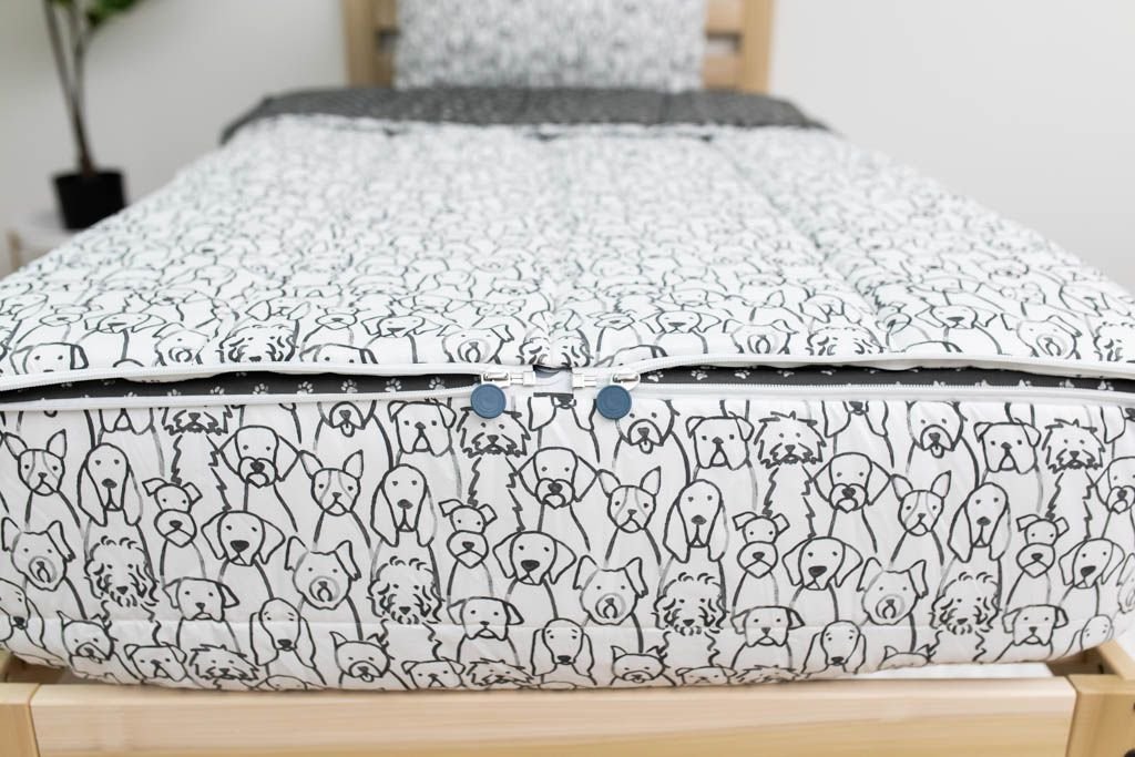 Puppy Dogs Zipper Bedding