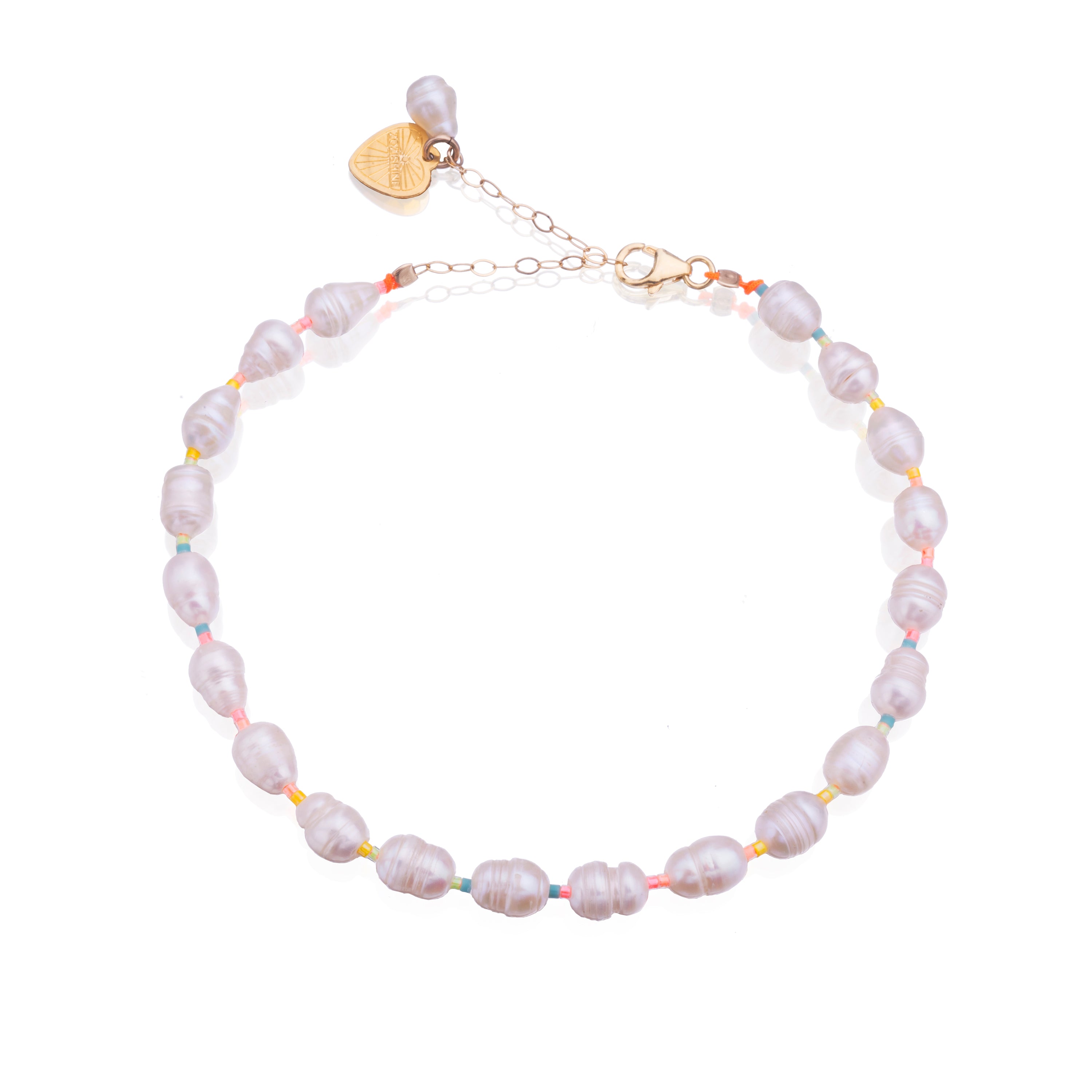 Sunshine Pearl Anklet