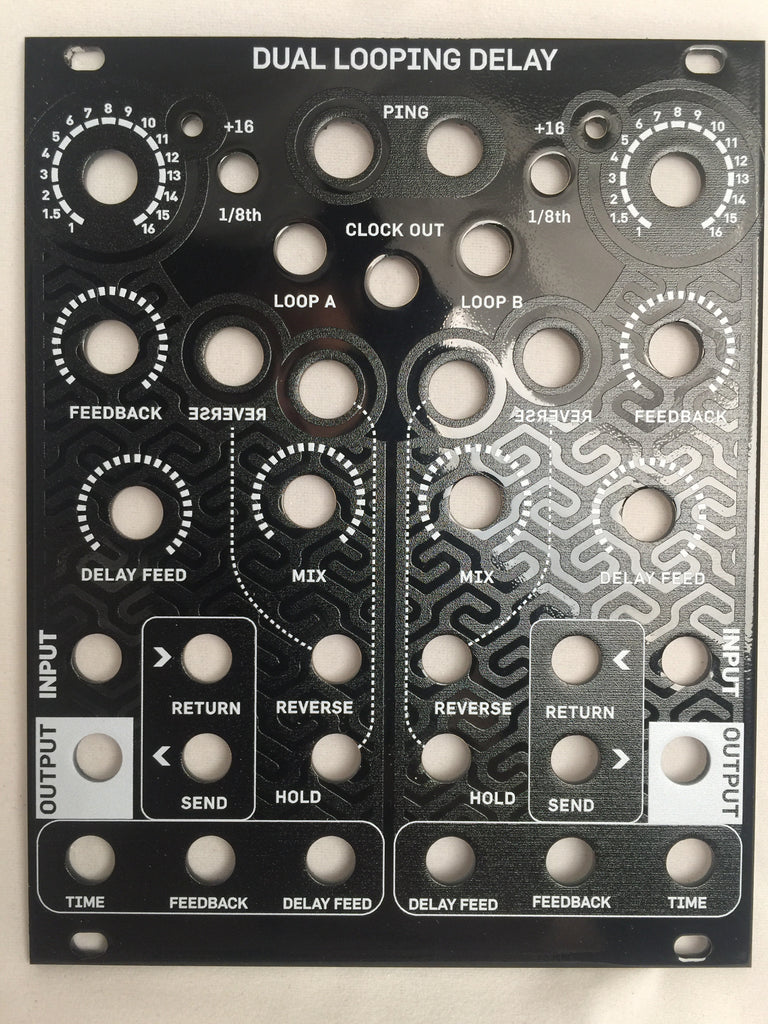 4ms - Dual Looping Delay (DLD) Panel – magpie modular