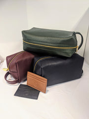 Leather Washbags 